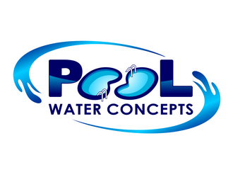 Pool Water Concepts  logo design by haze