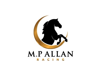 M.P Allan Racing logo design by Alex7390