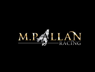 M.P Allan Racing logo design by eddesignswork