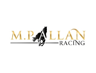 M.P Allan Racing logo design by eddesignswork