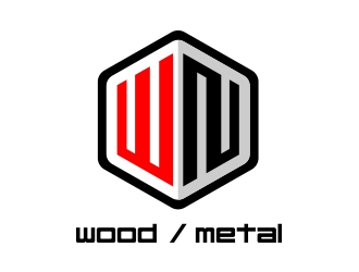 WN Wood/Metal logo design by MarkindDesign