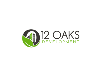 12 Oaks Development logo design by giphone