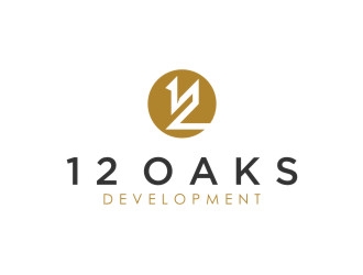 12 Oaks Development logo design by Zinogre