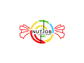 Nutjob Confectionery logo design by johana