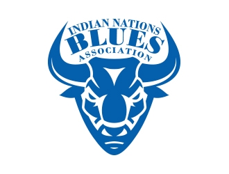 Indian Nations Blues Association  logo design by MarkindDesign