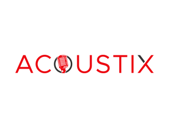 Acoustix logo design by lexipej