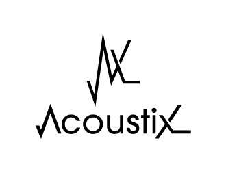 Acoustix logo design by kgcreative