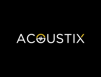 Acoustix logo design by labo