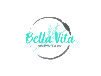 Bella Vita Beauty Salon logo design by eddesignswork