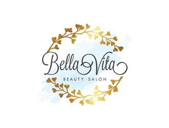 Bella Vita Beauty Salon logo design by logolady