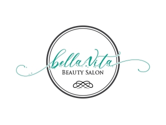 Bella Vita Beauty Salon logo design by MarkindDesign