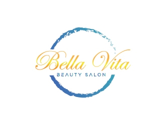 Bella Vita Beauty Salon logo design by onep