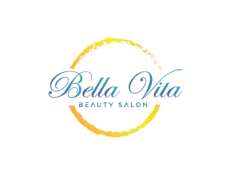 Bella Vita Beauty Salon logo design by onep