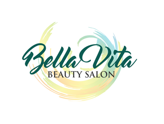 Bella Vita Beauty Salon logo design by enzidesign
