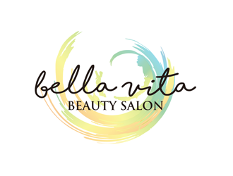 Bella Vita Beauty Salon logo design by enzidesign