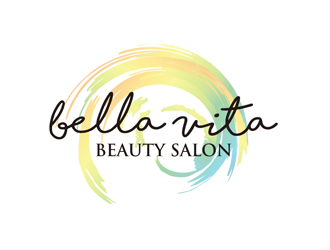 Bella Vita Beauty Salon logo design by enzidesign