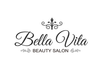 Bella Vita Beauty Salon logo design by enzidesign