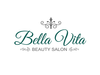 Bella Vita Beauty Salon logo design by enzidesign