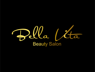 Bella Vita Beauty Salon logo design by enzidesign