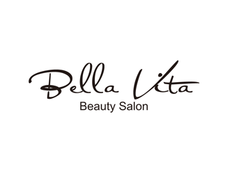 Bella Vita Beauty Salon logo design by enzidesign