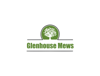 Glenhouse Mews logo design by giphone