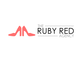The Ruby Red Agency logo design by done
