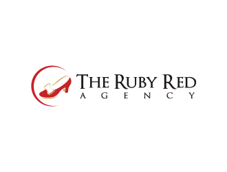 The Ruby Red Agency logo design by giphone
