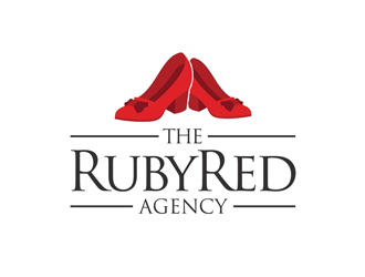 The Ruby Red Agency logo design by kunejo