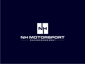 NH Motorsport logo design by yeve
