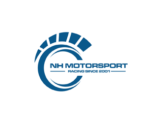 NH Motorsport logo design by EkoBooM