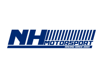 NH Motorsport logo design by beejo
