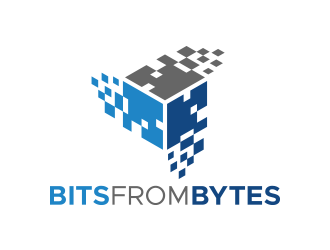 BITS FROM BYTES logo design by lexipej