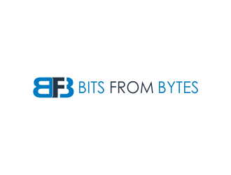 BITS FROM BYTES logo design by giphone