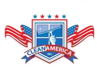 CleanAmerica Inc. logo design by shere