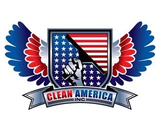 CleanAmerica Inc. logo design by shere