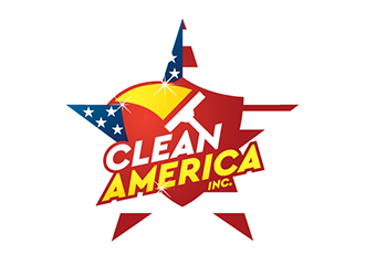 CleanAmerica Inc. logo design by suraj_greenweb
