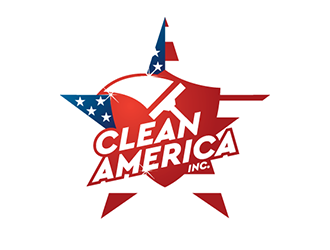 CleanAmerica Inc. logo design by suraj_greenweb