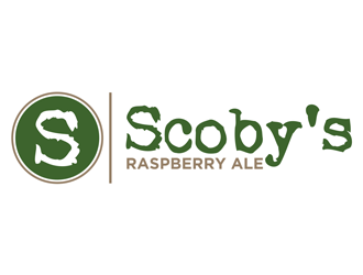 Scobys Raspberry Ale logo design by EkoBooM