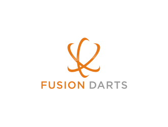 Fusion Darts logo design by bricton