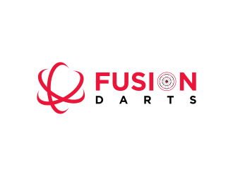 Fusion Darts logo design by salis17