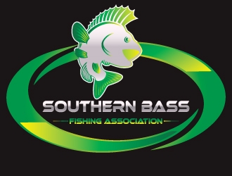 Southern Bass Fishing Association logo design by AYATA