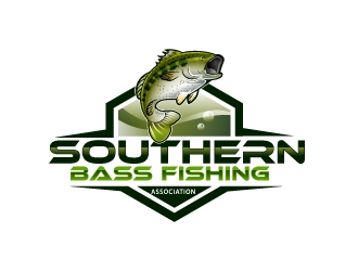 Southern Bass Fishing Association logo design by Xeon