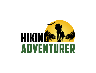 hikingadventurer.com or hiking adventurer logo design by Kruger