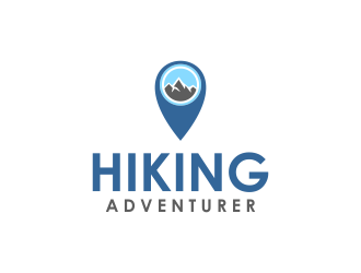 hikingadventurer.com or hiking adventurer logo design by hoqi