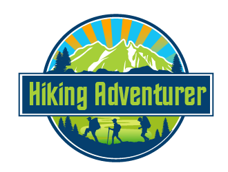 hikingadventurer.com or hiking adventurer logo design by THOR_