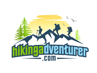 hikingadventurer.com or hiking adventurer logo design by THOR_