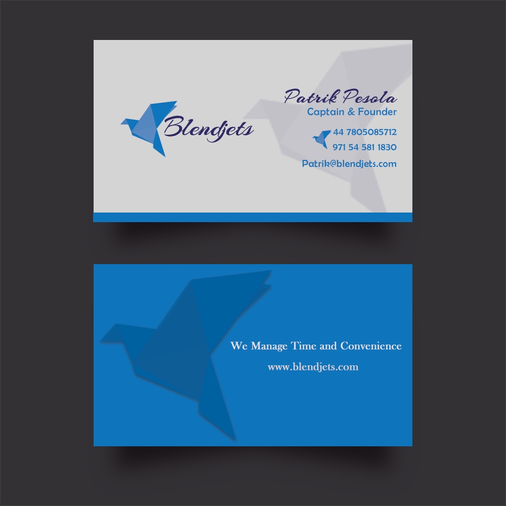 BlendJets  logo design by pagla