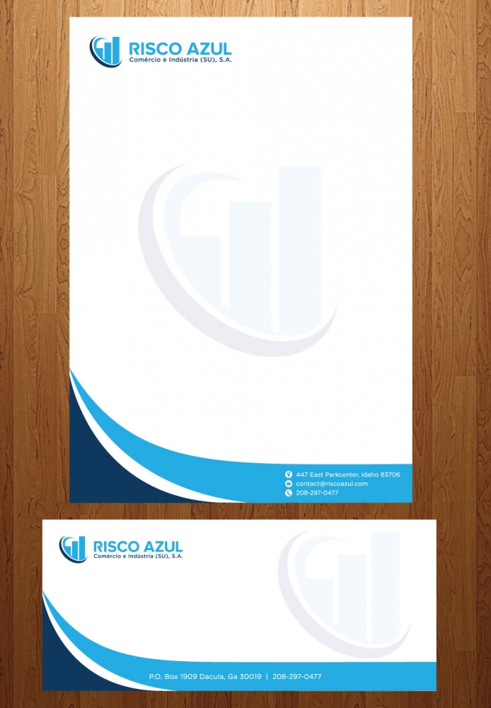 Risco Azul logo design by suraj_greenweb