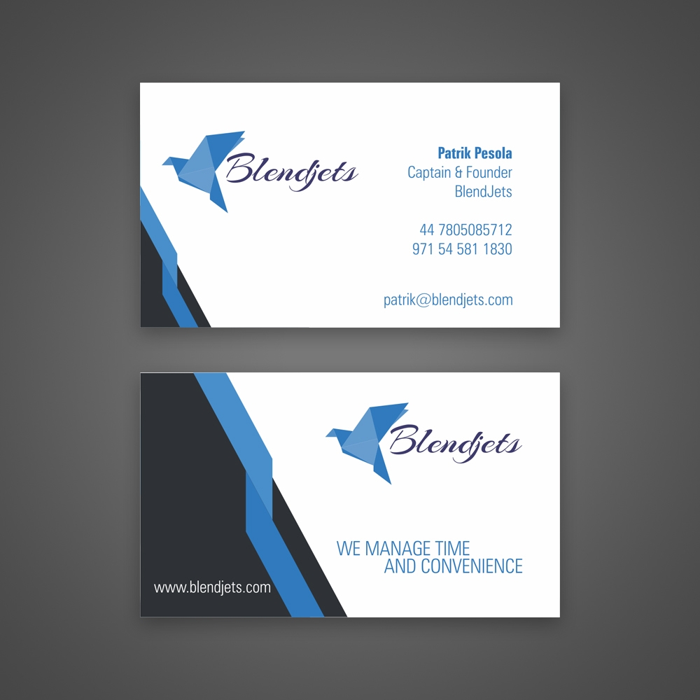 BlendJets  logo design by COREFOCUS