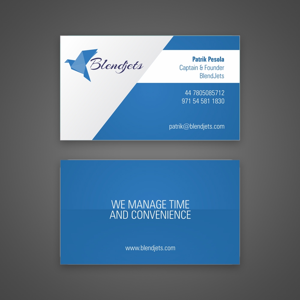 BlendJets  logo design by COREFOCUS